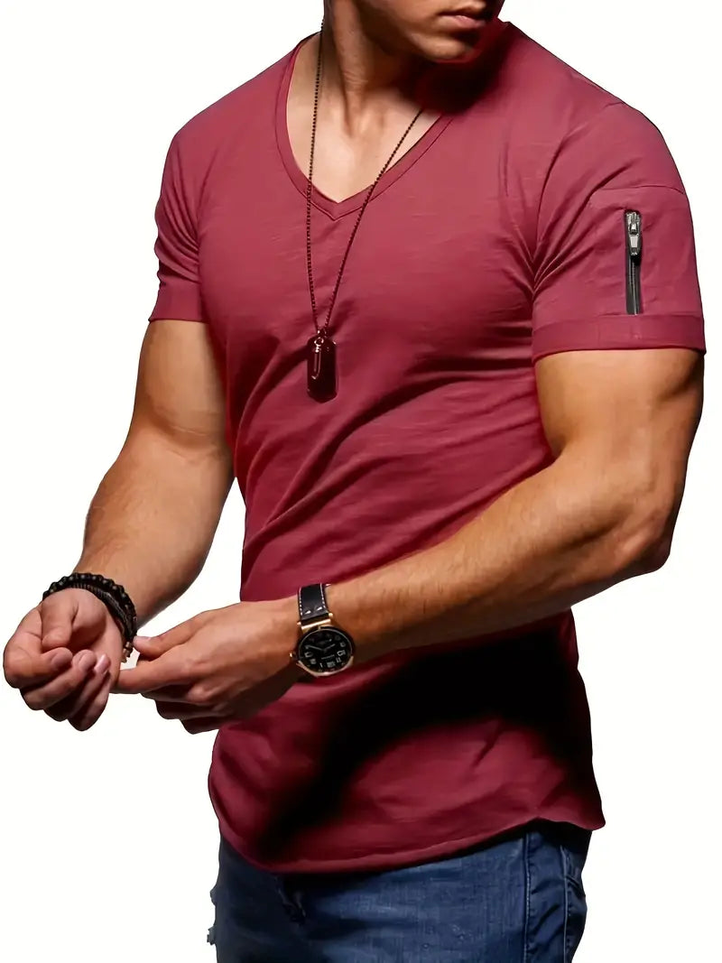 Noah | Stoer V-Hals T-Shirt